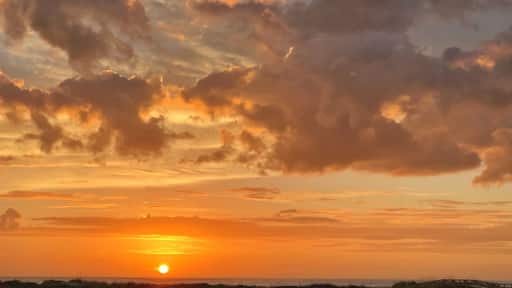 Sunrise on St. Augustine Beach.