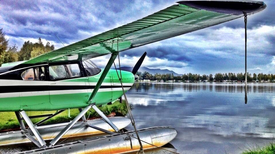 The busiest float plane seaport in America..
