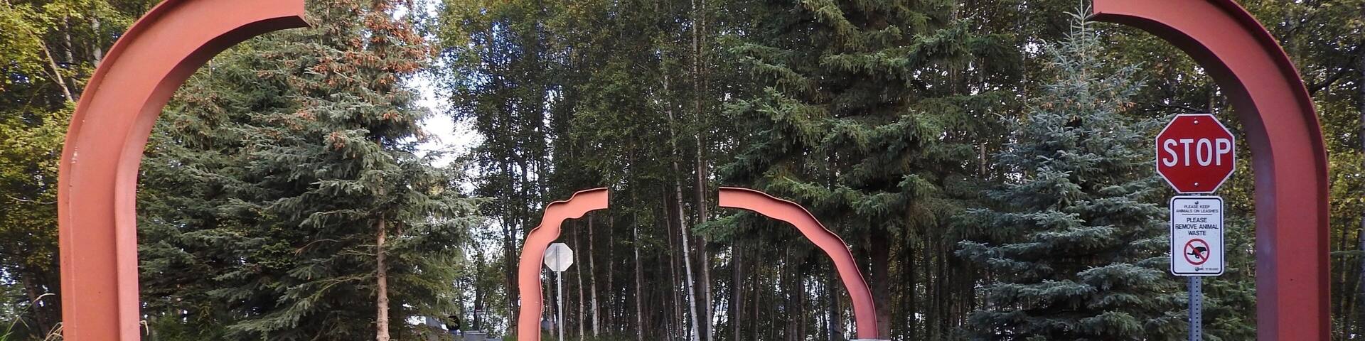 Earthquake Park - in 1964, Anchorage and Southcentral Alaska were premanently changed by one of the largest earthquakes to shake N. America. The park represents part of the remnants of a landslide caused by that earthquake.
#Alaska