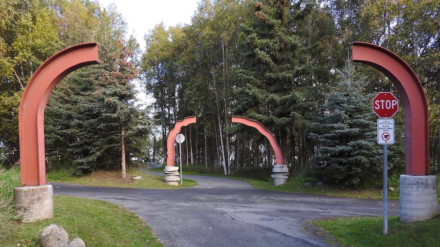 Earthquake Park - in 1964, Anchorage and Southcentral Alaska were premanently changed by one of the largest earthquakes to shake N. America. The park represents part of the remnants of a landslide caused by that earthquake.
#Alaska