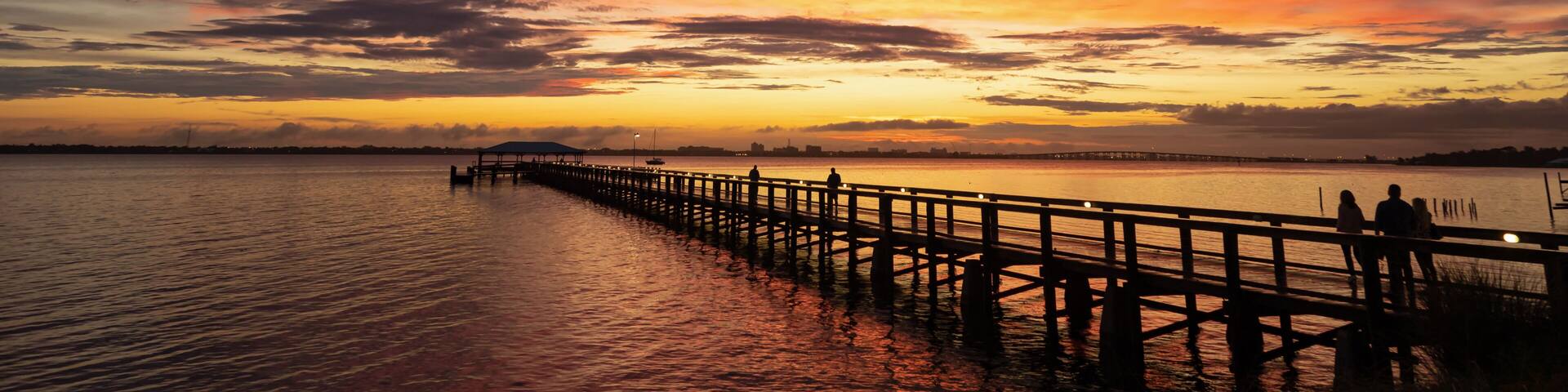 Sunset over the Indian River