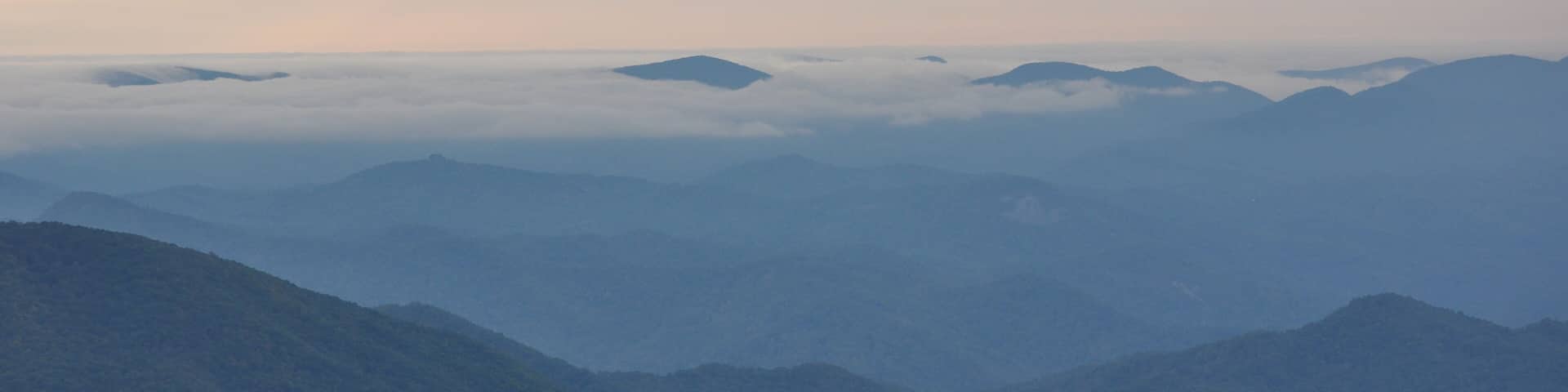 A misty View - Georgia, USA