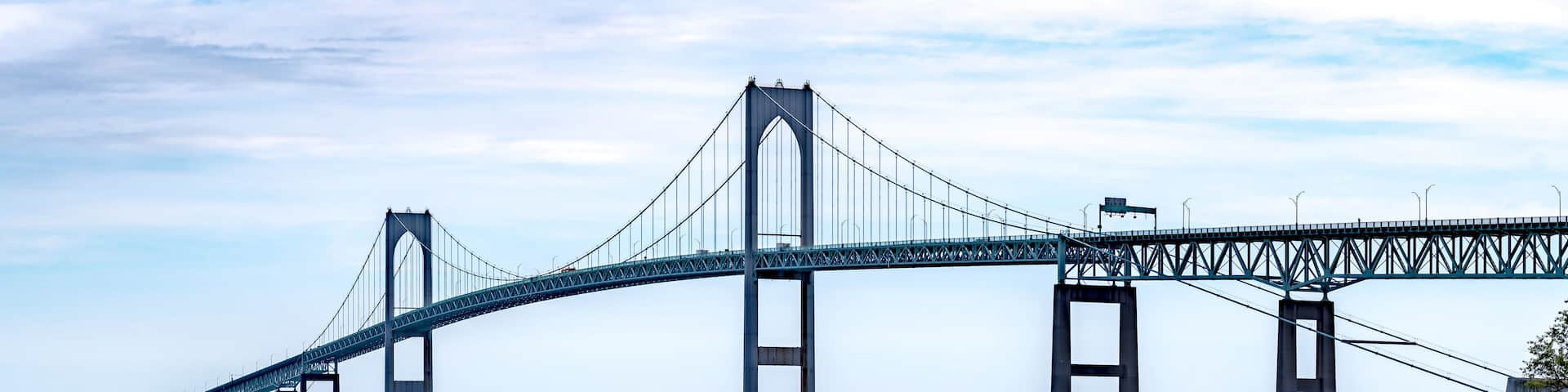 Jamestown Bridge newport bridge in newport rhode island