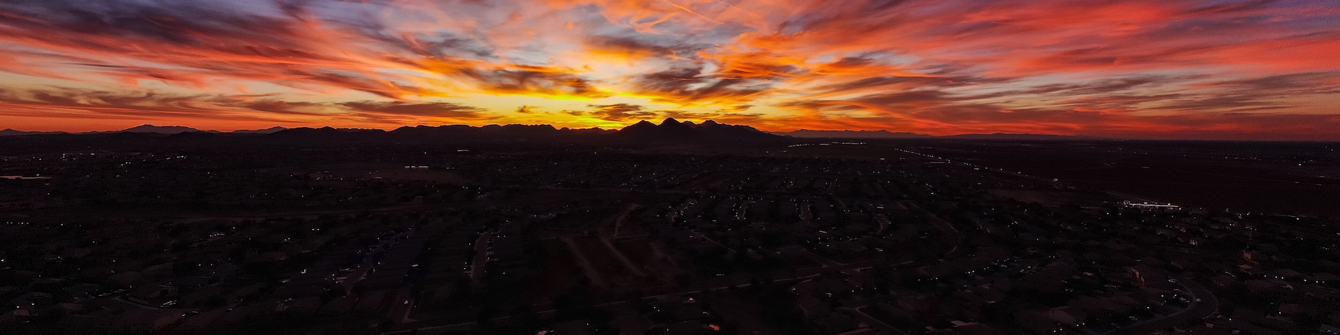 Summertime brings pastel skies over the greater Phoenix Metropolitan Area. Unlike anywhere else in the country.