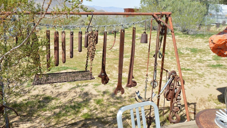 Tool swing scultpture