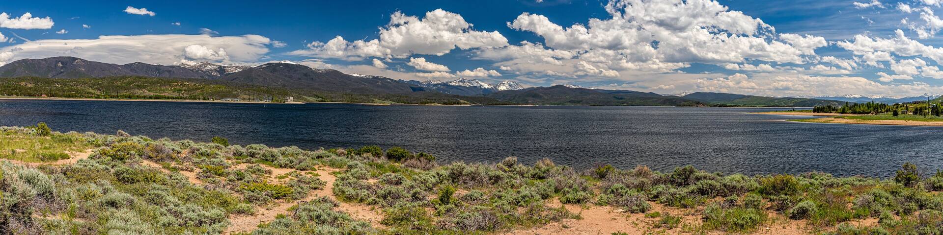 Lake Granby at Grand Lake Colorado