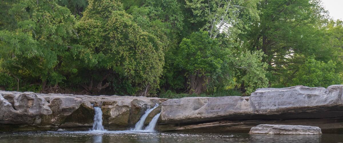 Upper Falls at McKinney Falls State Park, Austin, Texas