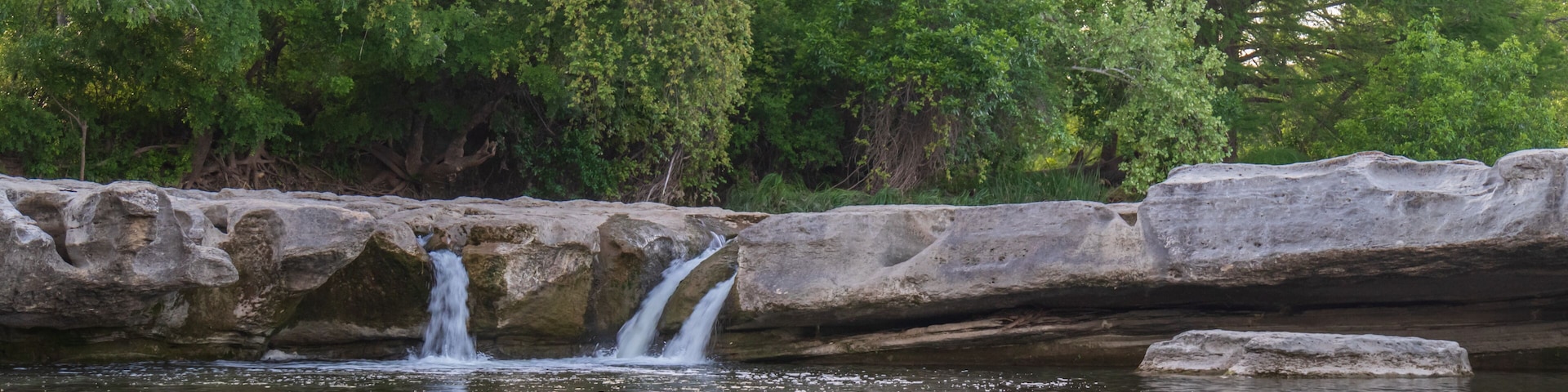 Upper Falls at McKinney Falls State Park, Austin, Texas