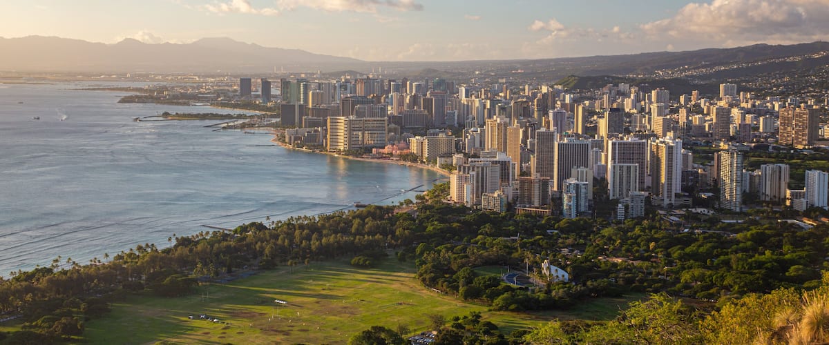 Diamond Head - Kapahulu - St. Louis featuring landscape views, a city and a coastal town