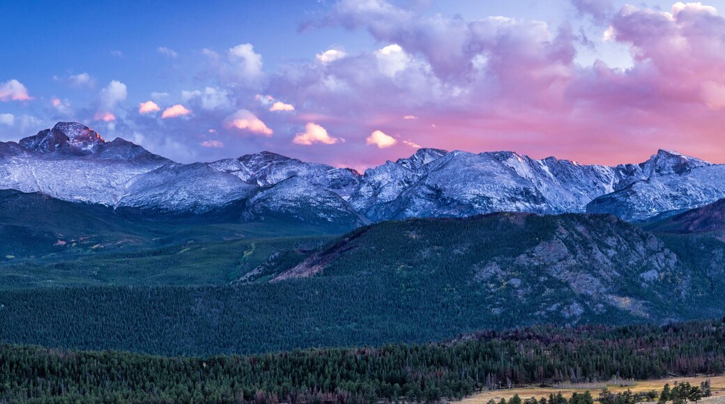 Vivid Sunrise over Moraine Park and the Continental Divide