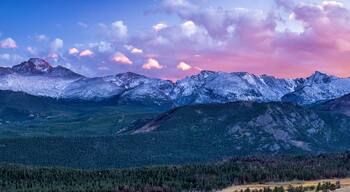 Vivid Sunrise over Moraine Park and the Continental Divide