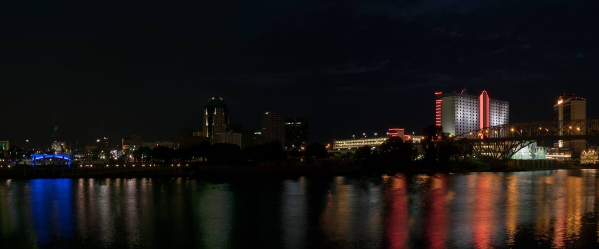 Shreveport Louisiana Skyline