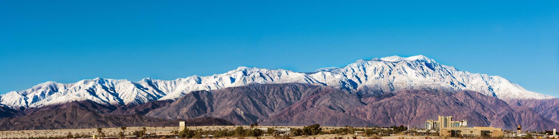 Santa Rosa and San Jacinto Mountains Panorama