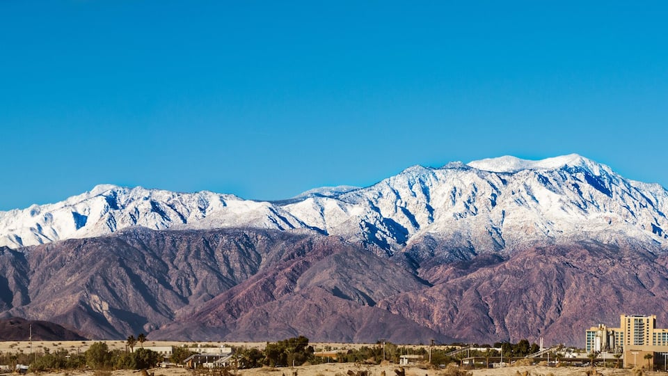 Santa Rosa and San Jacinto Mountains Panorama