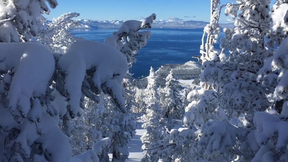 Fresh powder for the 1st morning run! Heavenly!!