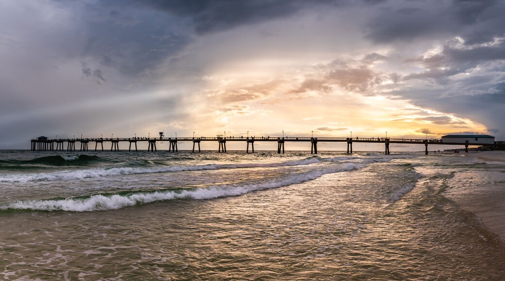 Sunset pier