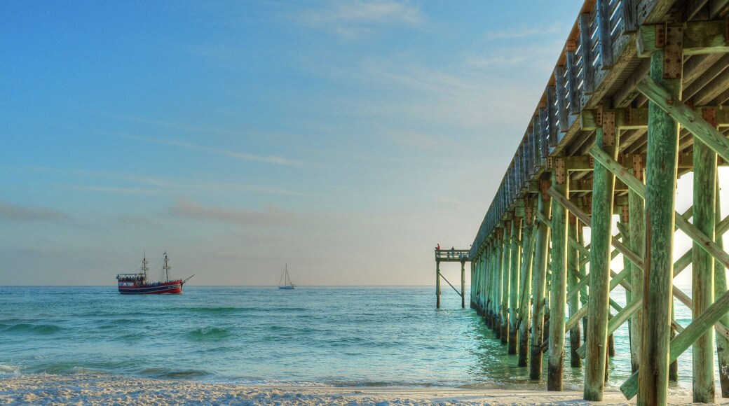 Pirate ship at St Andrews State Park