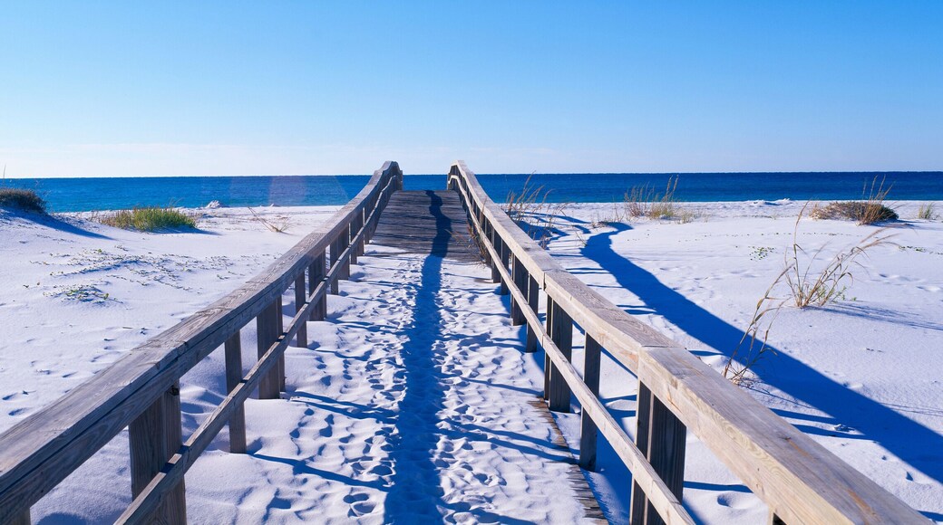 Boardwalk at Santa Rosa Island near Pensacola, Florida