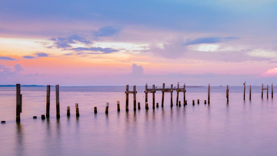 Rockport Texas Beach Sunset Sunrise