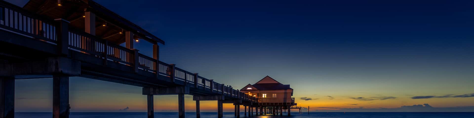 Clearwater Beach Pier Panorama