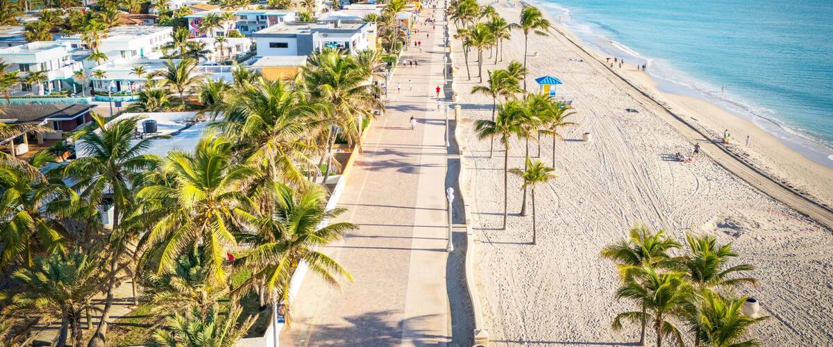Early Morning, Hollywood Beach..Miami, Florida, USA