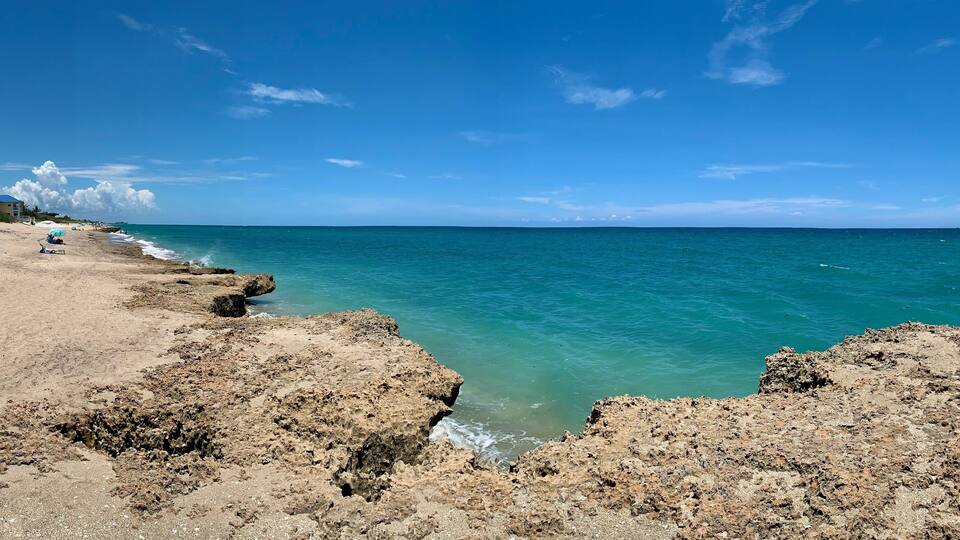 Stuart Rocks Beach in Stuart, Florida located in Martin County