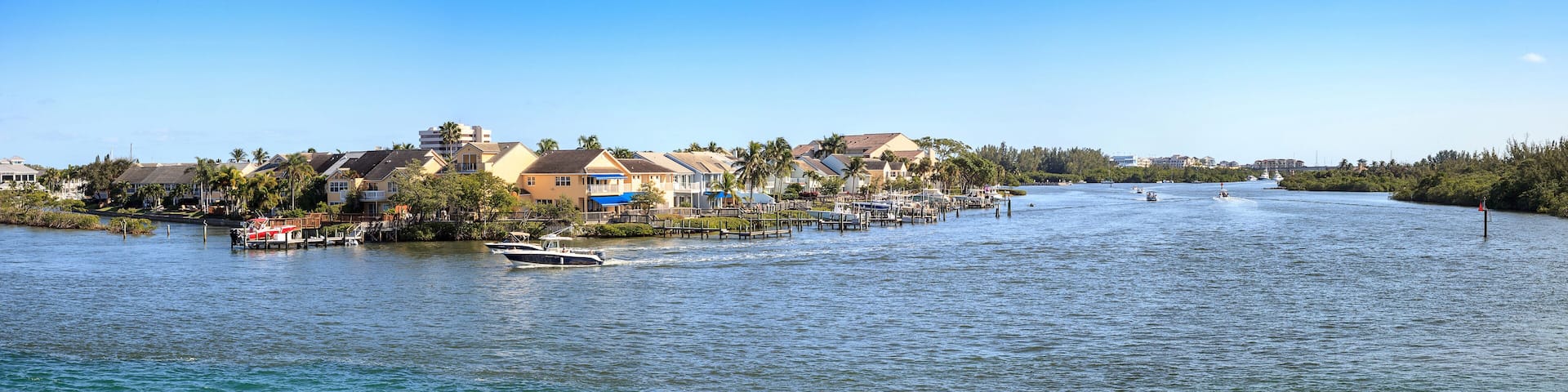 Loxahatchee River with the Jupiter Inlet Lighthouse in the background