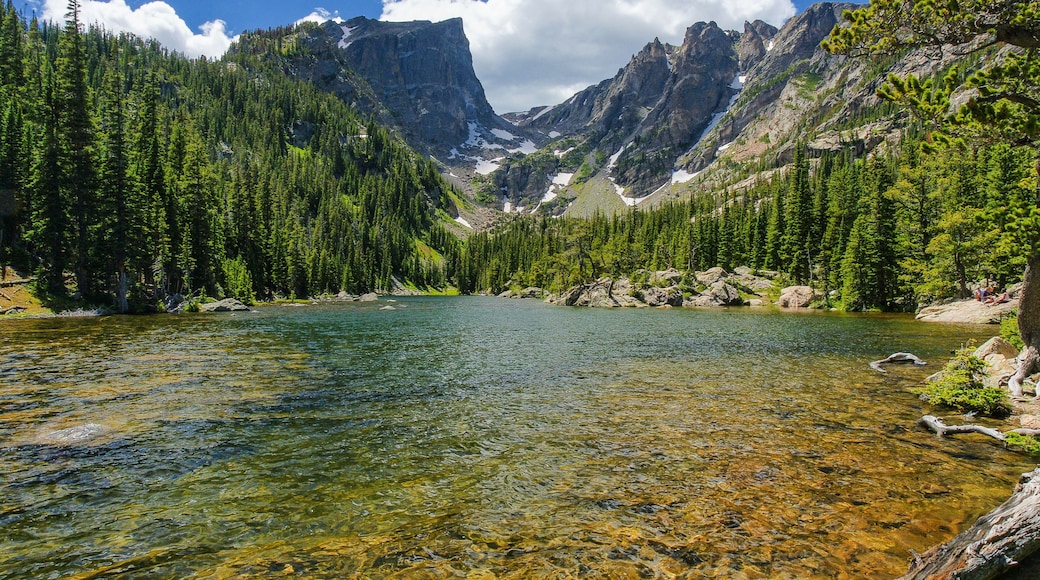 Dream Lake in Rocky Mountain National Park in Colorado, United States