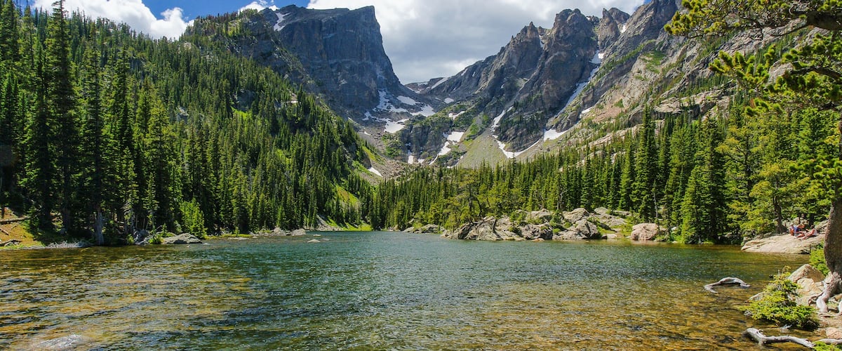Dream Lake in Rocky Mountain National Park in Colorado, United States