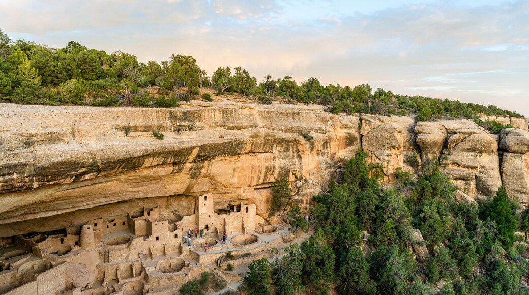 Cliff Palace overlook in Mesa Verde National Park, Colorado