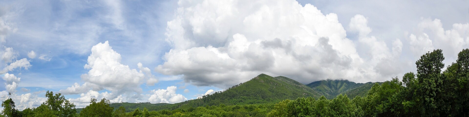 Web banner of Mt. LeConte in Great Smoky Mountains National Park