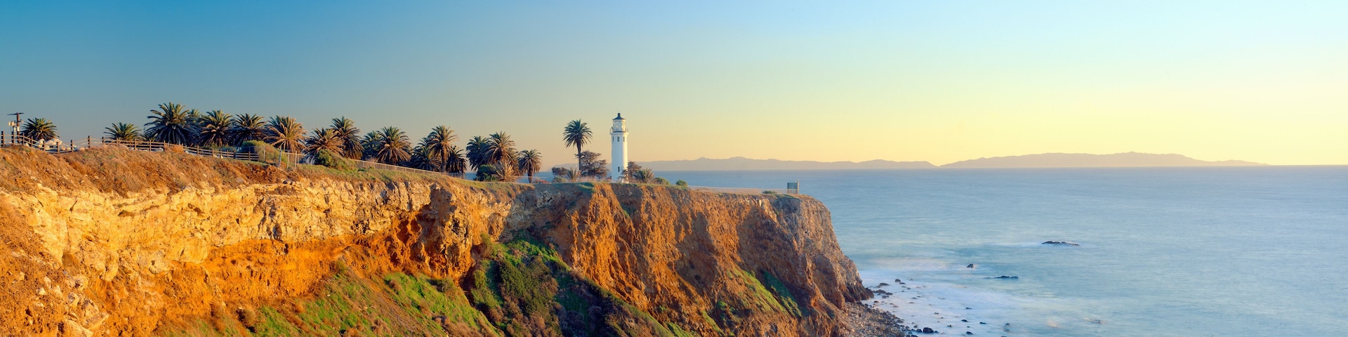 San Vicente Lighthouse at San Pedro Harbor, Los Angeles, California