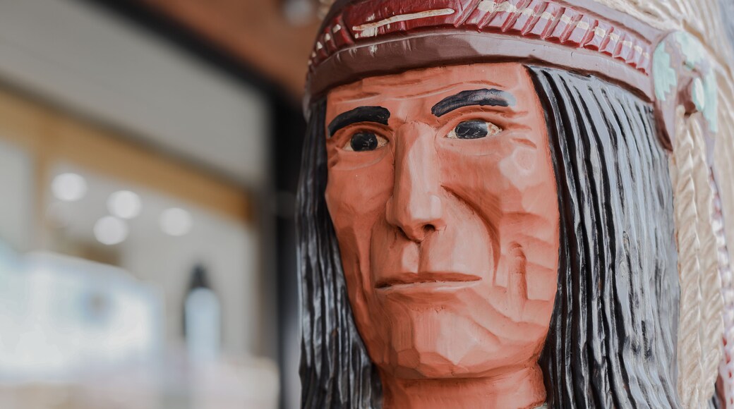 old town Scottsdale Fifth Avenue shops, trying on Native American jewelry in Historic Old Town or splurging at Scottsdale Fashion Square, stock photo royalty free