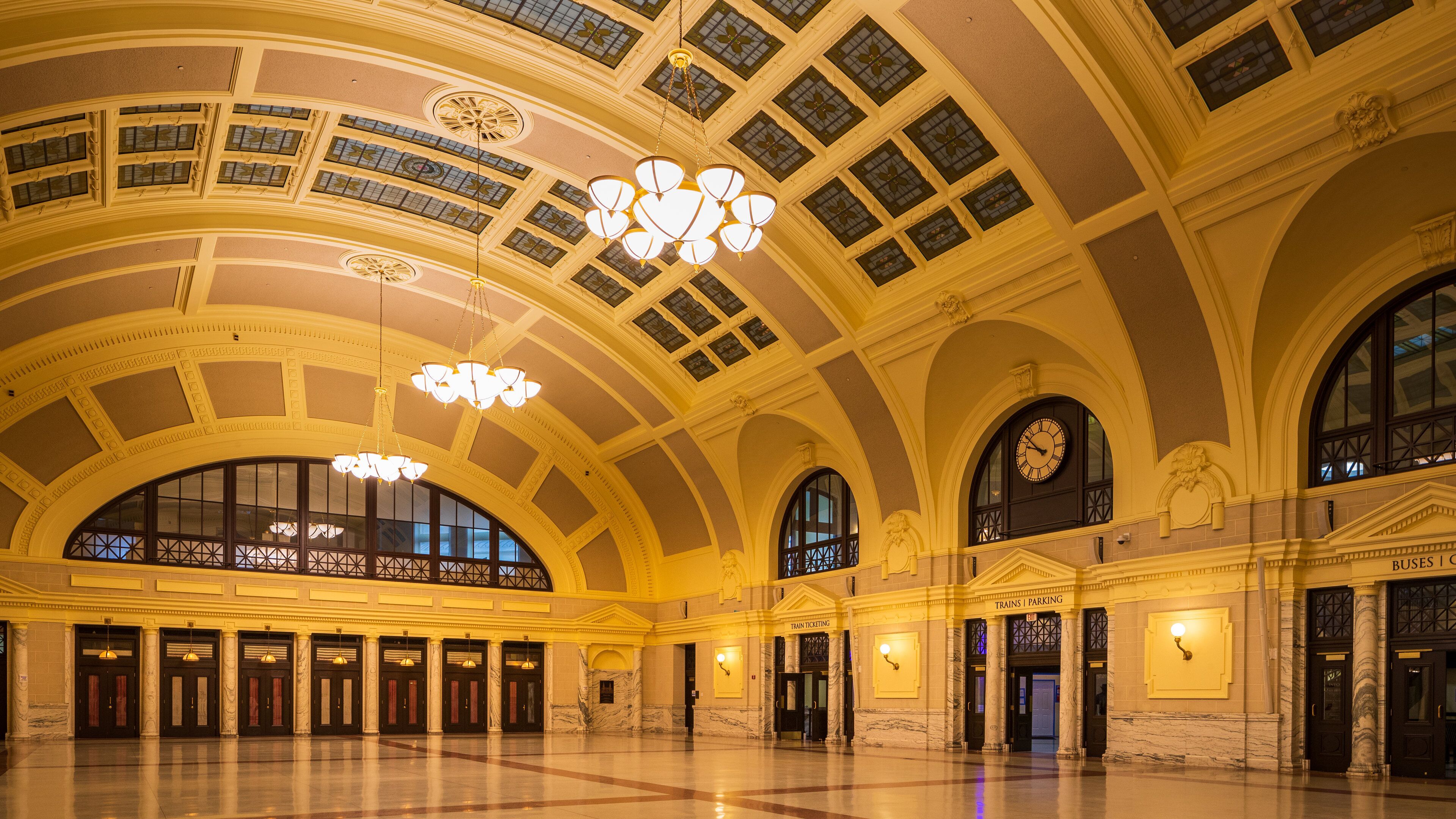 Worcester Central Business District which includes interior views and heritage elements