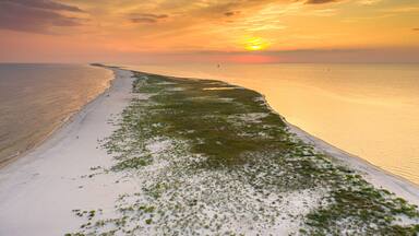 Dauphin Island Alabama Aerial View