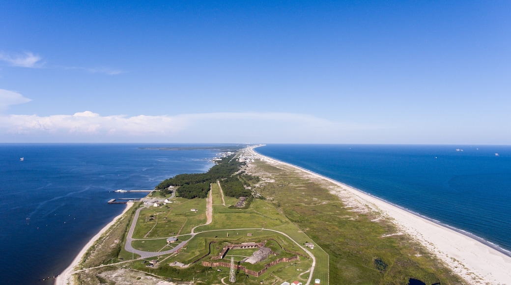 Fort Morgan Beach on the Alabama Gulf Coast