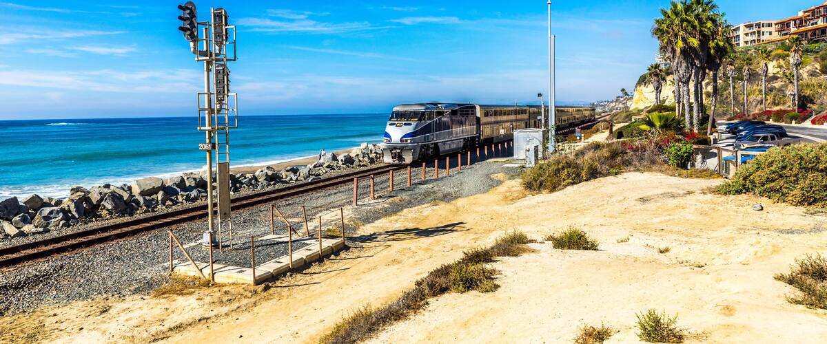 Railroad San Clemente Beach
