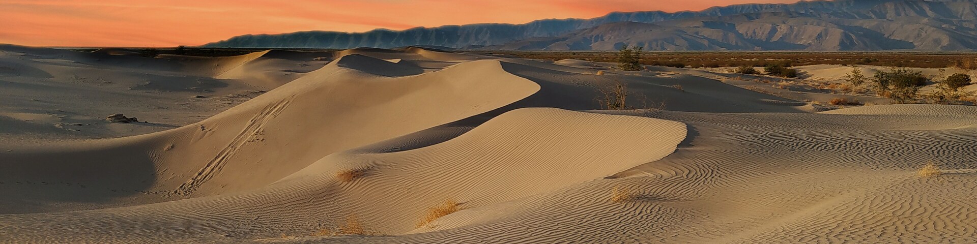 Red sky in the desert, dunes, Coahuila Mexico, DUNAS DE BILBAO