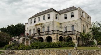Rose Hall Great House in Montego Bay, Jamaica. Popular tourist attraction.