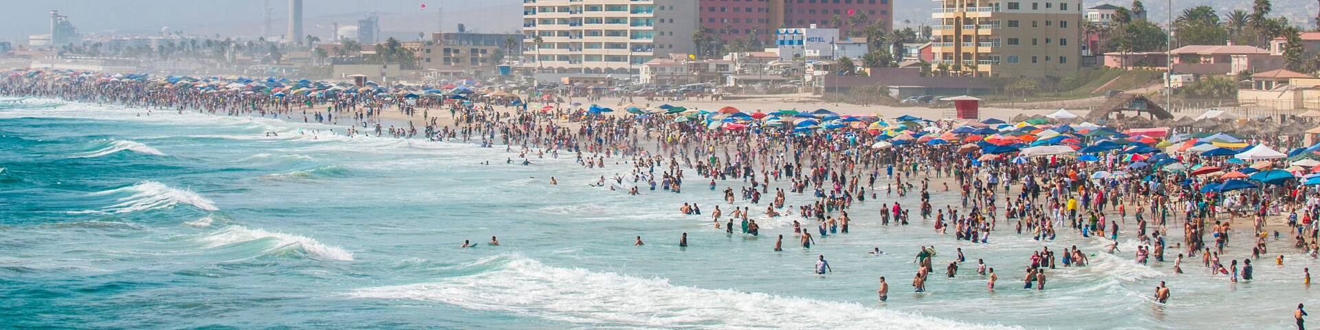 Summer time in Rosarito Baja California. MEXICO