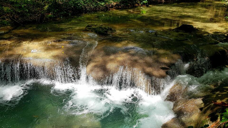Dunn's River Falls Wasserfälle in Jamaika