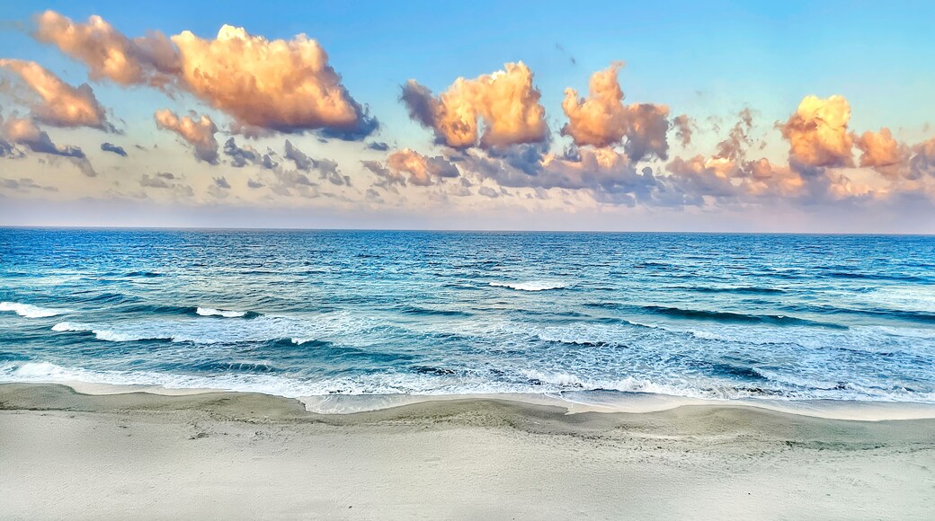 Sunset Clouds and Ocean at Jensen Beach, Florida
