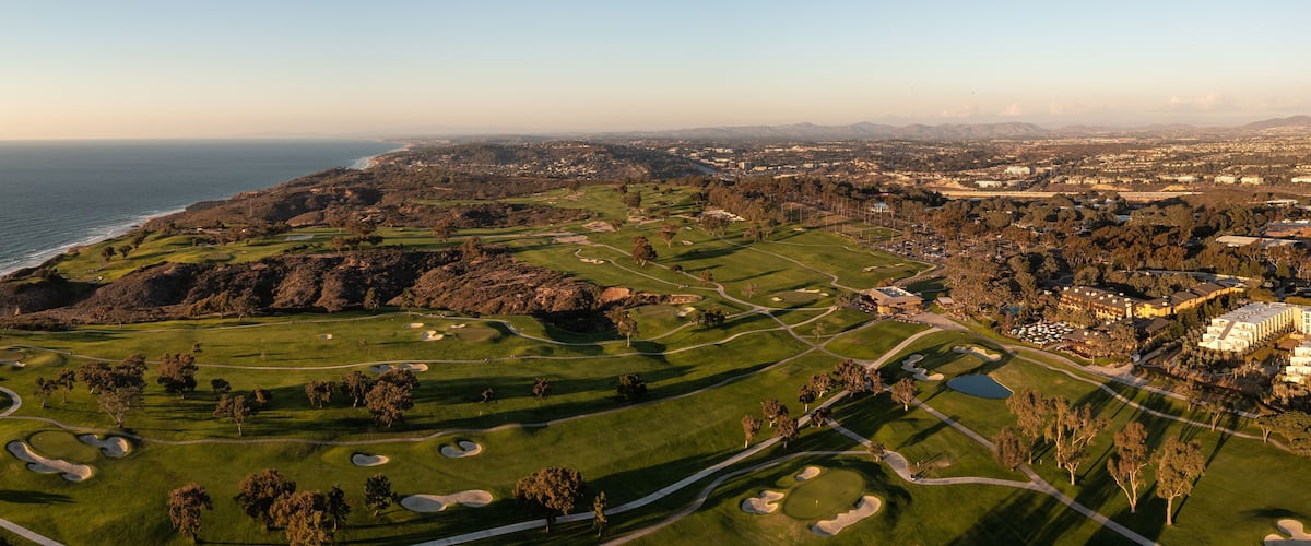 Golf Course at Torrey Pines in La Jolla, California