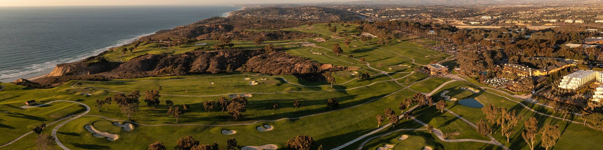 Golf Course at Torrey Pines in La Jolla, California