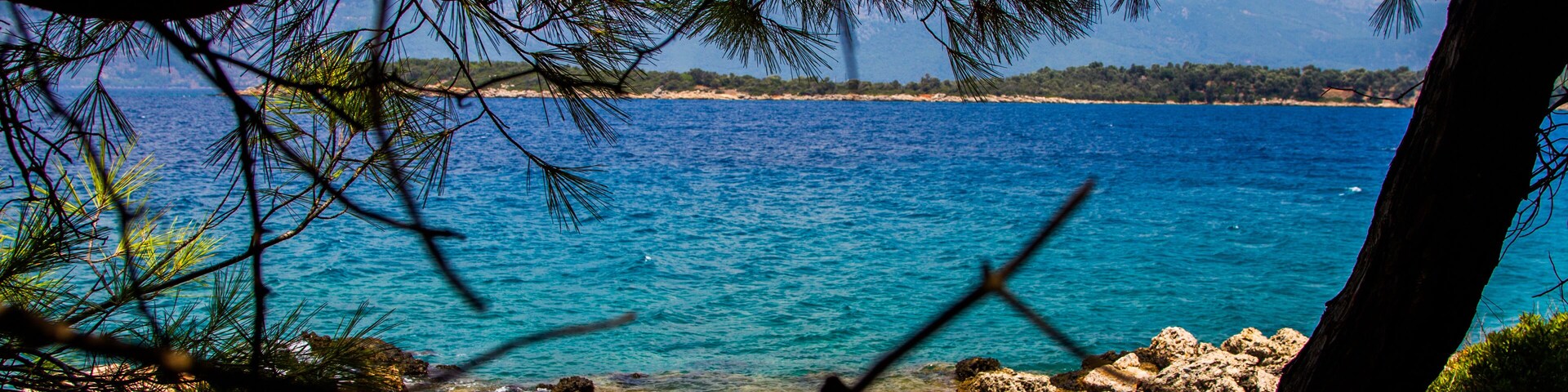 İncekum beach in Marmaris Turkey