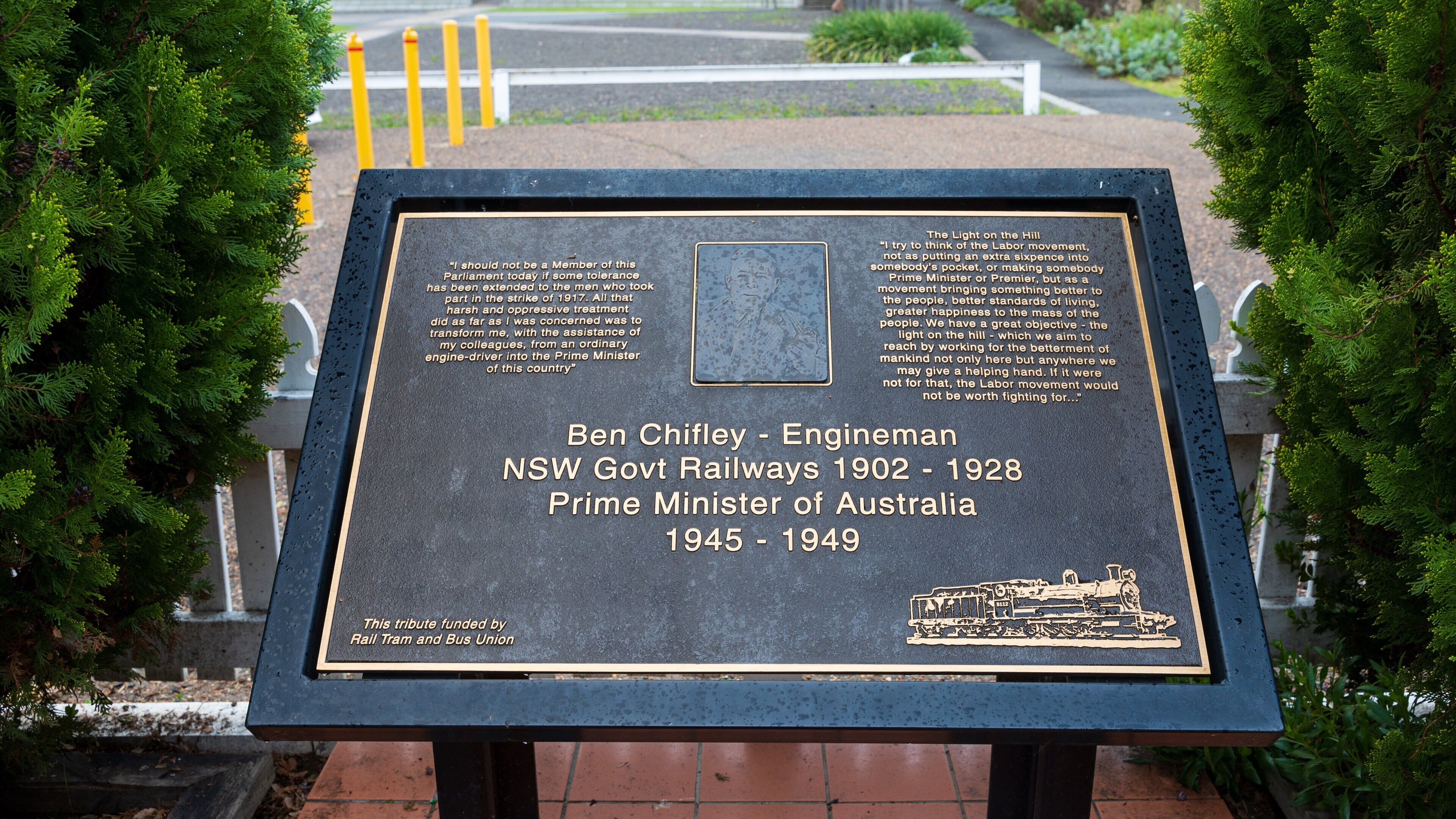 The Rail Journeys Museum which includes signage