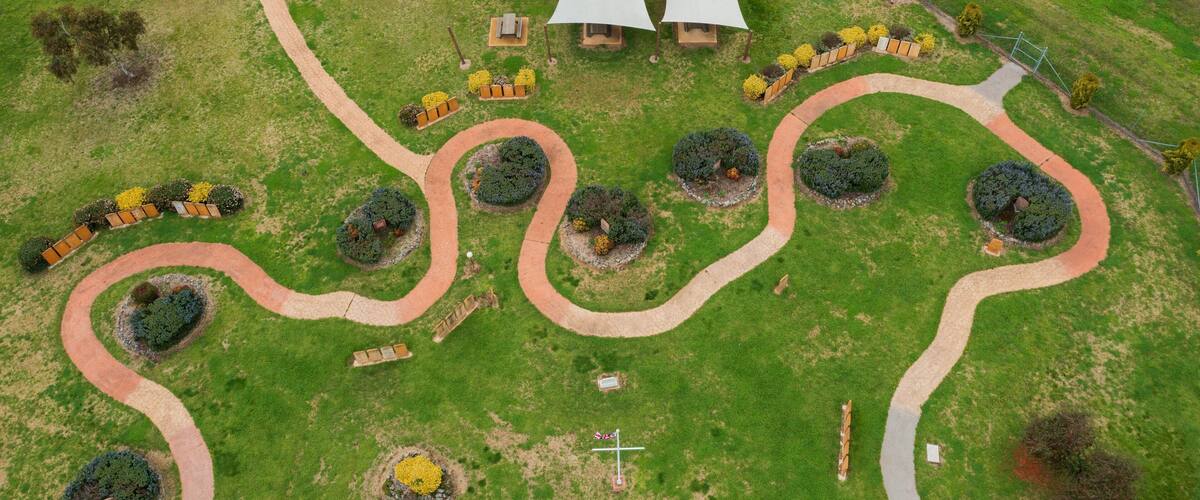 First Fleet Memorial Garden which includes a park