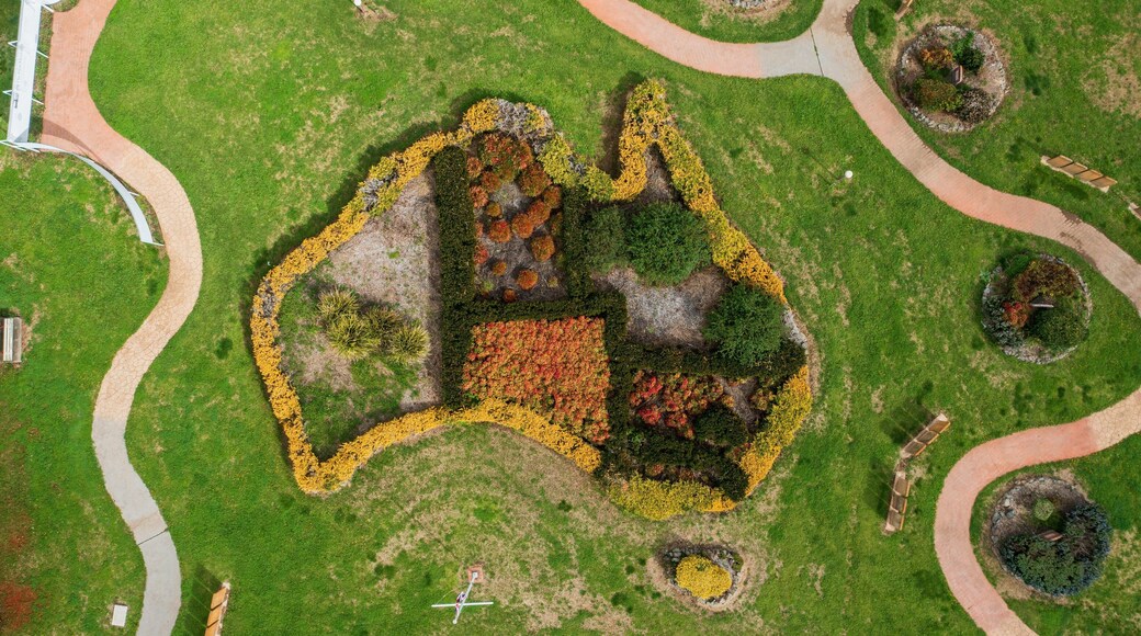 First Fleet Memorial Garden showing a garden