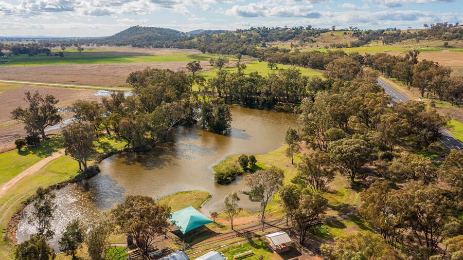 Quirindi Historical Cottage and Museum featuring landscape views, tranquil scenes and a lake or waterhole