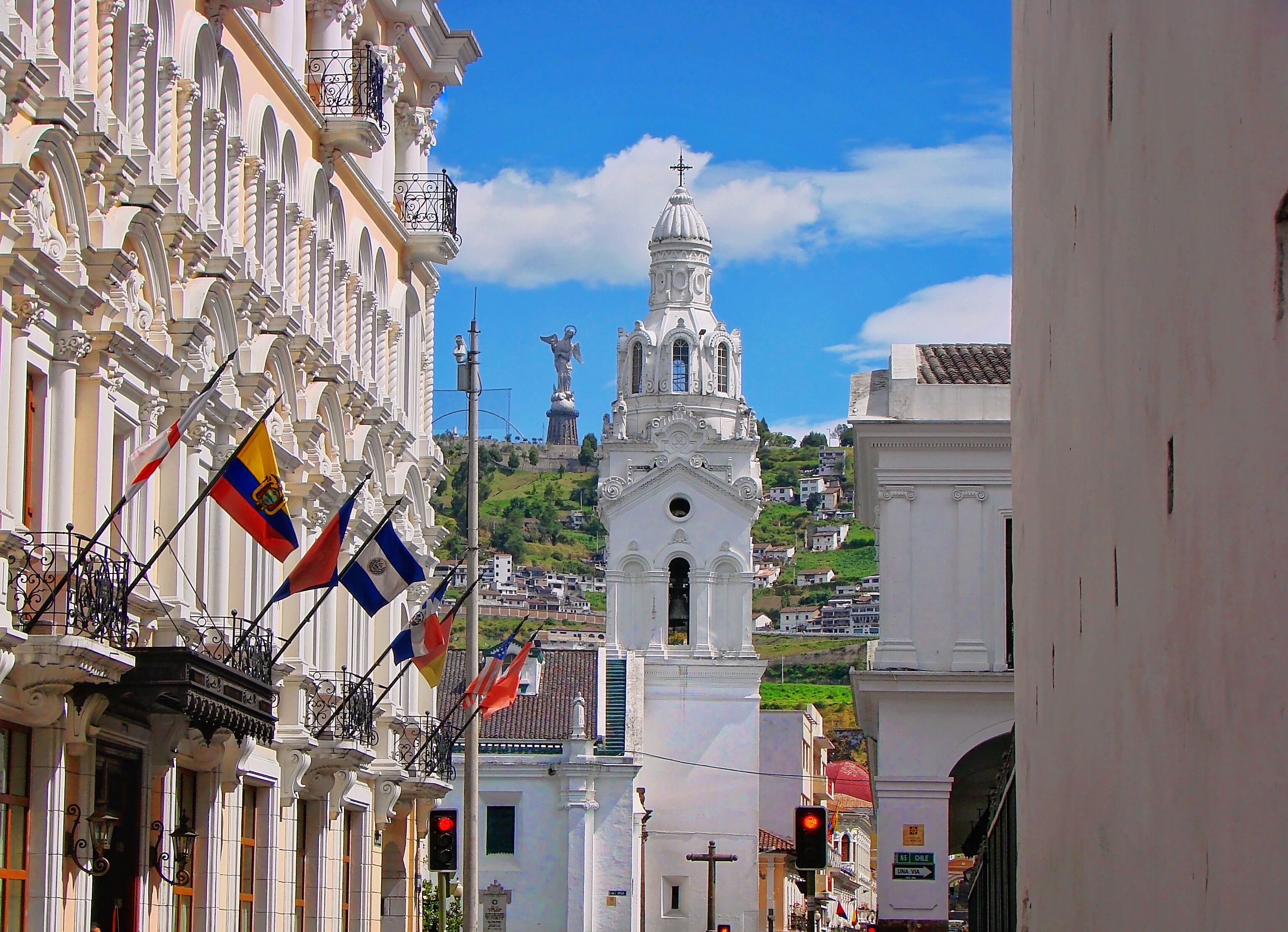 Quito streets, Old Town  